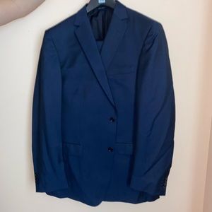 Zegna navy suit